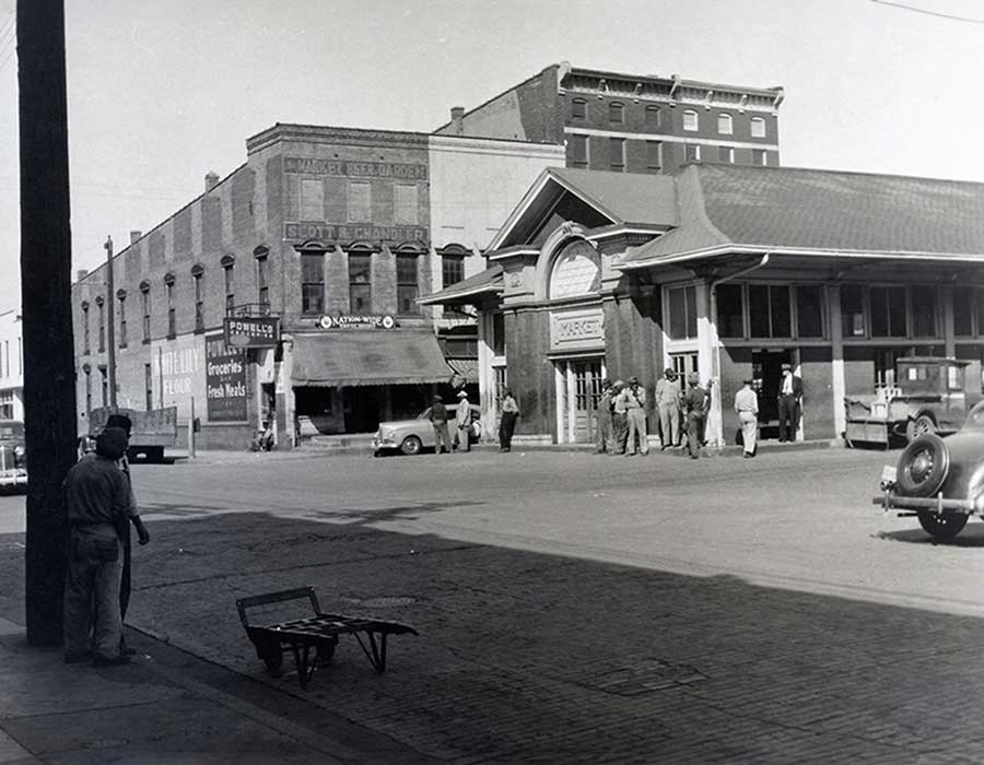 The theatre group successfully acquired the use of the old market building